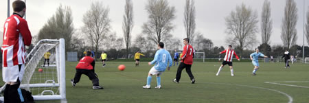 JD Fives 5 a side football at Wide Lane Sports Ground